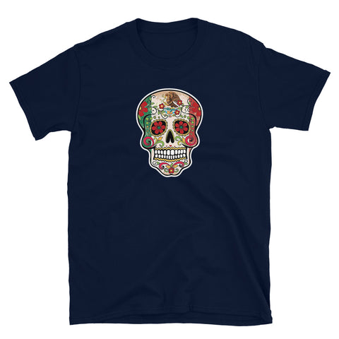 Mexico Skull Short-Sleeve Unisex T-Shirt