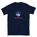 Raised Puerto Rico Short-Sleeve Unisex T-Shirt