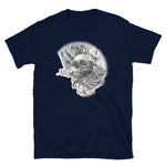 Rose Skull Short-Sleeve Unisex T-Shirt
