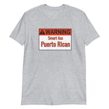 Warning Puerto Rican Short-Sleeve Unisex T-Shirt