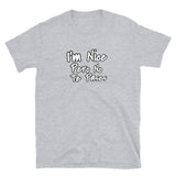 Spanglish I'm Nice Pero ... Short-Sleeve Unisex T-Shirt