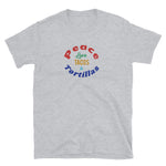 Peace Love Tacos & Tortillas Short-Sleeve Unisex T-Shirt