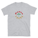 Peace Love y Tacos Short-Sleeve Unisex T-Shirt