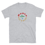 Peace Love & Rice and Beans Short-Sleeve Unisex T-Shirt