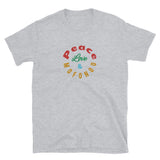 Peace Love & Mofongo Short-Sleeve Unisex T-Shirt
