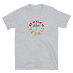 Peace Love y  Pernil Short-Sleeve Unisex T-Shirt