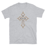 Boricua Taino Gold Cross Short-Sleeve Unisex T-Shirt