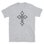 Boricua Taino Cross Black Short-Sleeve Unisex T-Shirt
