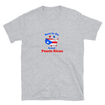 Raised Puerto Rico Short-Sleeve Unisex T-Shirt
