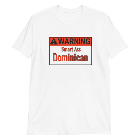 Warning Dominican Short-Sleeve Unisex T-Shirt