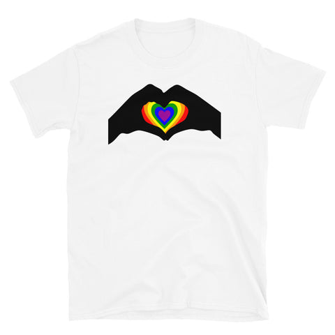 Pride Heart Short-Sleeve Unisex T-Shirt