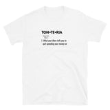 Definition Tonteria Short-Sleeve Unisex T-Shirt