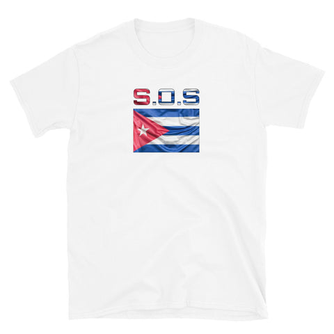 SOS Cuba Short-Sleeve Unisex T-Shirt