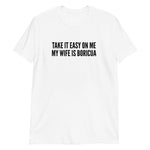 Take it easy on me Boricua Short-Sleeve Unisex T-Shirt