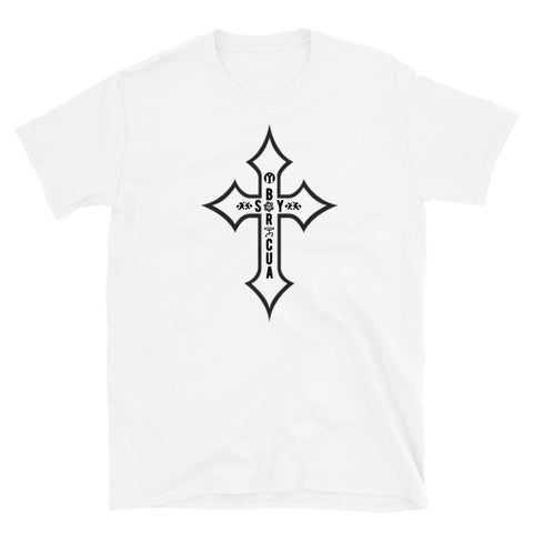 Boricua Taino Cross Black Short-Sleeve Unisex T-Shirt