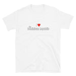 I Love The Dominican Republic Short-Sleeve Unisex T-Shirt