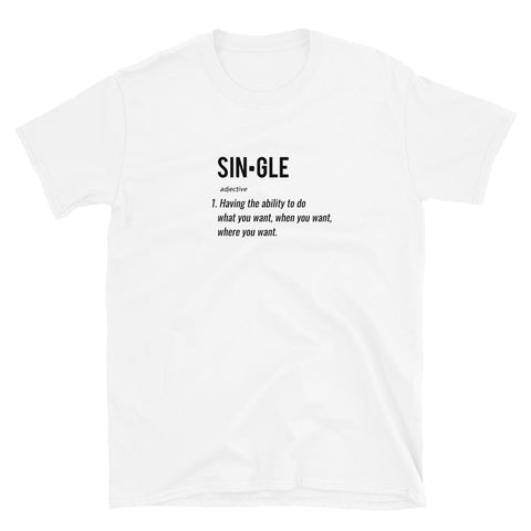 Definition Single Short-Sleeve Unisex T-Shirt