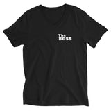 The Boss Unisex Short Sleeve V-Neck T-Shirt