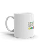 Brooklyn Subway White glossy mug