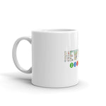 Queens Subway White glossy mug