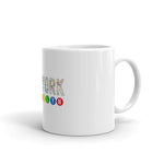 Brooklyn Subway White glossy mug