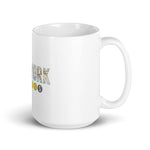 Queens Subway White glossy mug