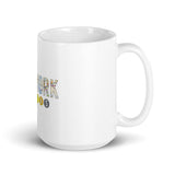 Queens Subway White glossy mug
