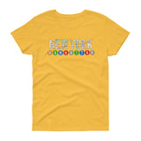 Ladies NY Subway Women's short sleeve t-shirt