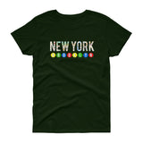 Ladies BK Subway Women's short sleeve t-shirt