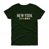 Ladies Queens Subway Women's short sleeve t-shirt