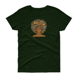 Afro Latina Women's short sleeve t-shirt