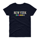 Ladies Queens Subway Women's short sleeve t-shirt