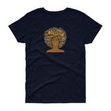 Afro Latina Women's short sleeve t-shirt