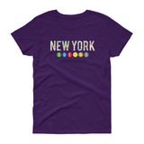 Ladies Queens Subway Women's short sleeve t-shirt