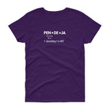 Definition Pendeja Women's short sleeve t-shirt
