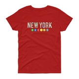 Ladies Queens Subway Women's short sleeve t-shirt