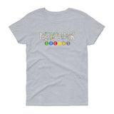 Ladies Queens Subway Women's short sleeve t-shirt