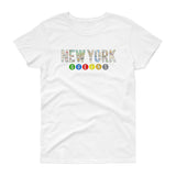 Ladies Queens Subway Women's short sleeve t-shirt